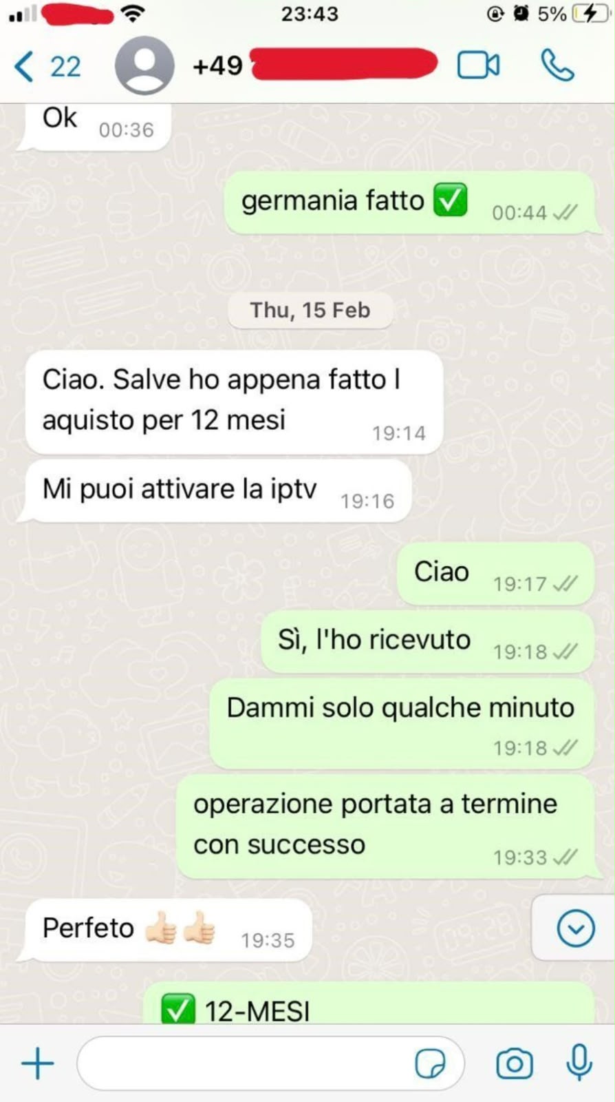 Customer Feedback